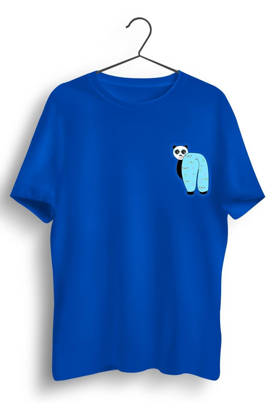 Smarty Pants Graphic Printed Blue Tshirt